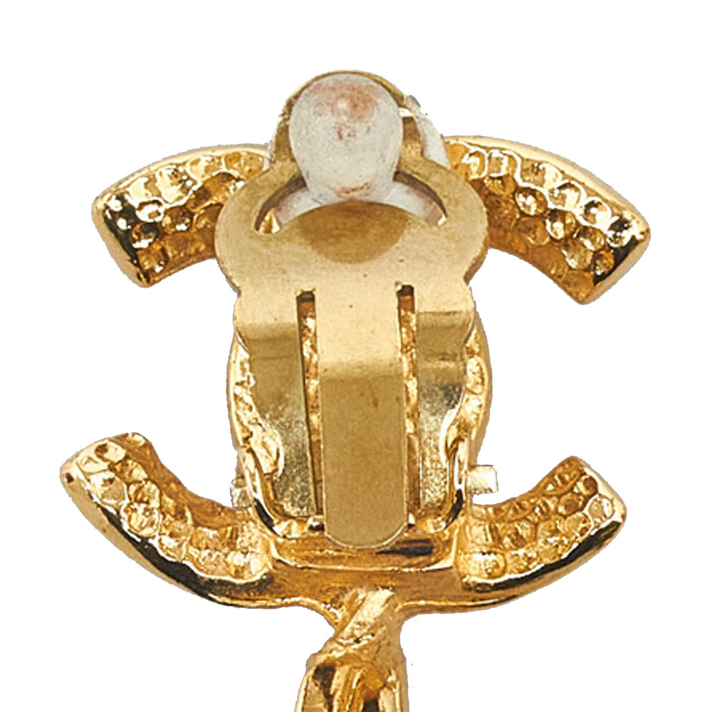 Pre-Loved Chanel CC Drop Earrings - Picture 6 of 7